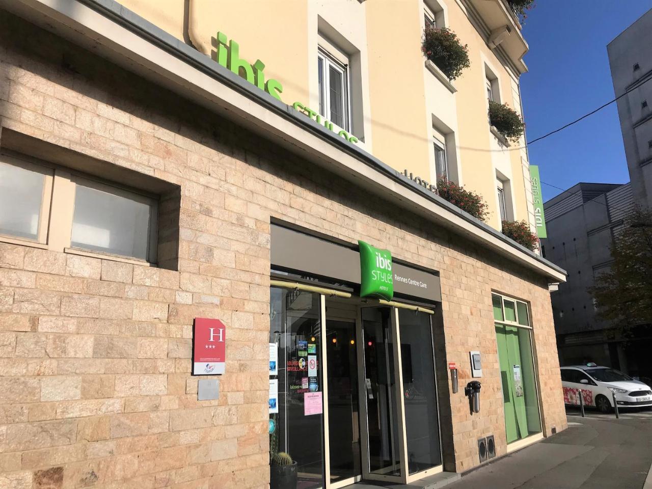 Ibis Styles Rennes Centre Gare Nord Hotel Exterior photo